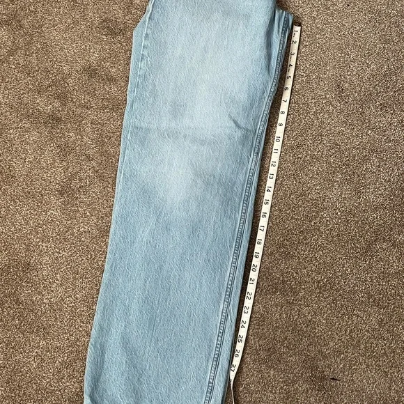 Abercrombie & Fitch Women's High Rise Jeans - Light Blue - Picture 8 of 12